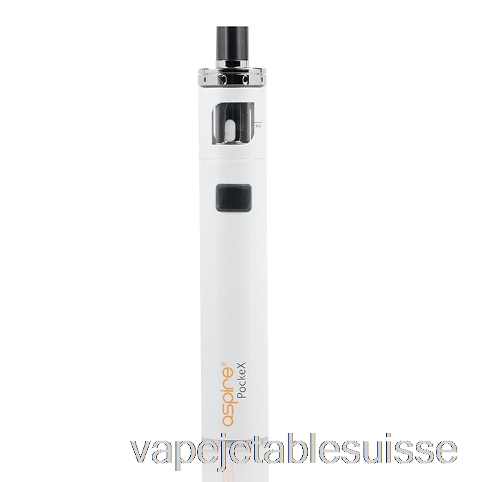 Vape Suisse Aspire Pockex Aio Starter Kit Blanc